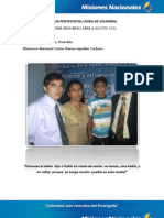 Informe Misionero a Agosto - Pereira, Risaralda