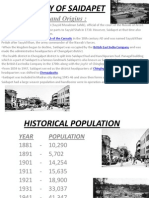 History of Saidapet - Ud