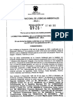 Anla Resolución Licencia Ambiental Tunel de La Línea