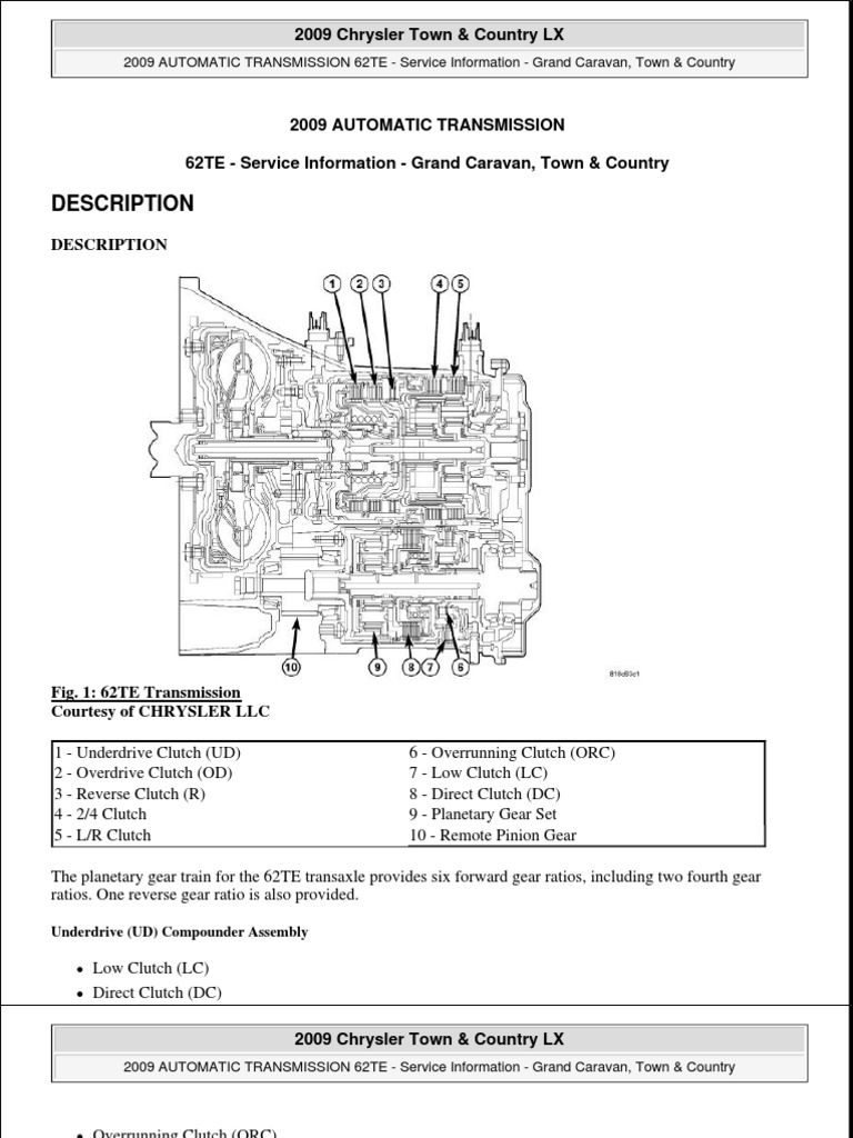 Auto Trans 62te | PDF | Leak | Transmission (Mechanics)