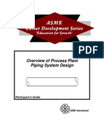 ASME 31.3 (Process Plant Piping System Design)