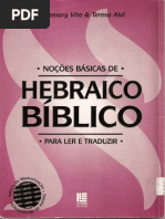 47928585 Nocoes de Hebraico Biblico