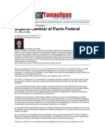 LERA2. Urgente Cambiar El Pacto Federal. 2.11.12