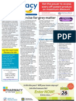 Pharmacy Daily For Fri 09 Nov 2012 - Statins and Cancer, EMA Transparency, TGA Orphans, Grey Matter Exercise and Much More...