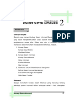 Pokok Bahasan 2 Konsep Sistem Informasi