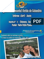 INFORME A JUNIO 2012 DE OBRA EN PROYECCIÓN - CHÁMEZA, CASANARE - DISTRITO 3