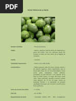 Fichatecnica de La Palta Alex Cedep 2