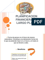 Planificacion Financiera de Largo Plazo