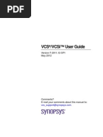 Vcs /vcsi™ User Guide: Version F-2011.12-Sp1 May 2012