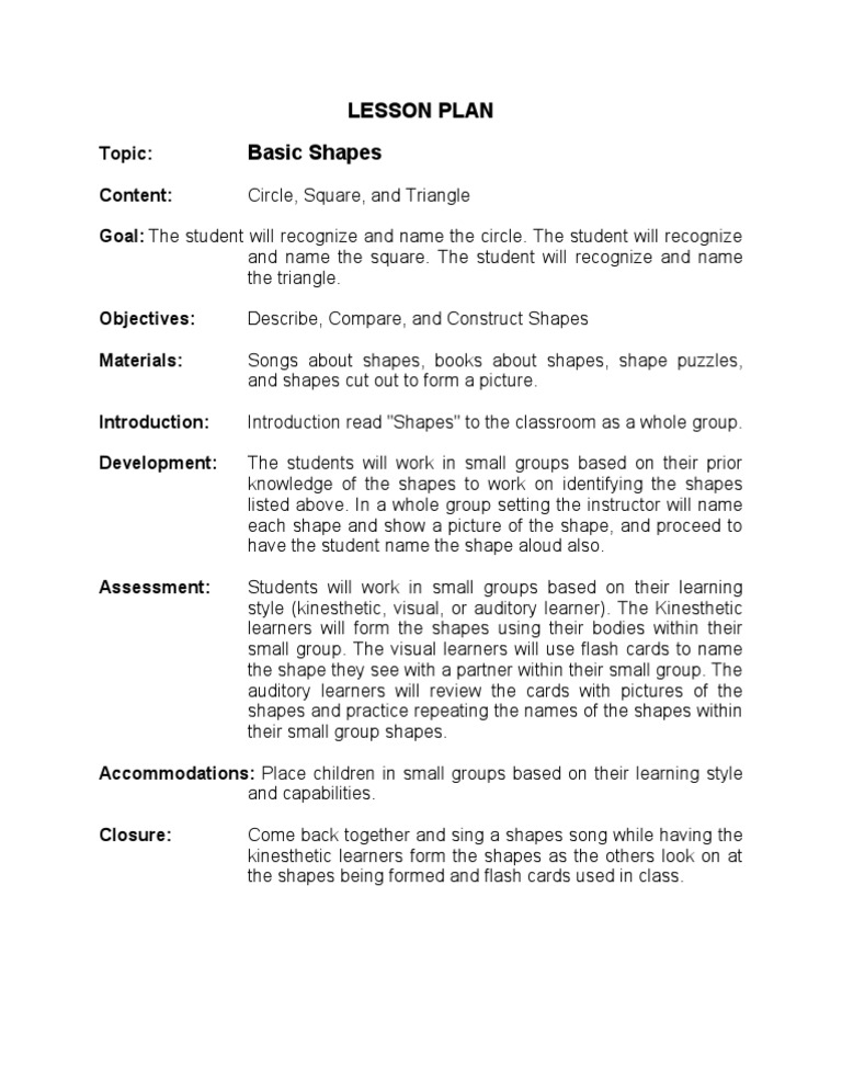 Lesson Plan NSTP | PDF