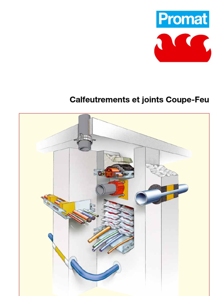 Calfeutrements Et Joints Coupe-Feu | PDF | Brique | Tuyau