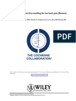 Acu Dry Needling For Low Back Pain