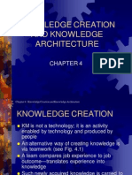 Knowledge Creation and Knowledge Architecture Chapter 4