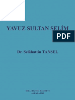 Yavuz Sultan Selim - Selahattin Tansel