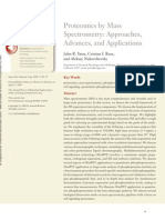 Proteomics by Mass Spectrometric