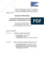 PROGRAMA - ColoquioInternacional RetosDemocraciaAL 15y16noviembre