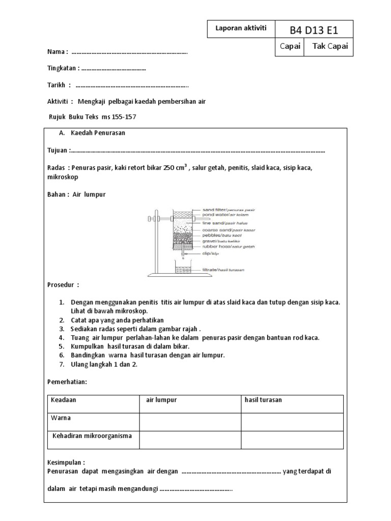 B4d13e1 Kaedah Pembersihan Air Pdf