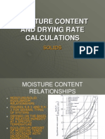 11 - Moisture Content and Drying Rate Calculations