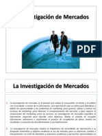 La Investigación de Mercados