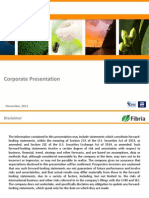 Corporate Presentation: November, 2012