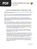 Download Fast Facts Economic Impact of the Fiscal Cliff by The Partnership for a Secure Financial Future SN112726361 doc pdf