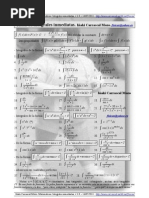 Matematicas Integrales Inmediatas (By Carrascal)