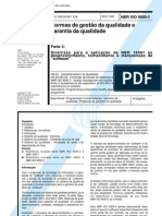 NBR ISO 9000-3 - 2003 - Gestão da Qualidade Aplicacao da NBR