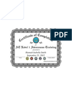 Atl 1 Certificate