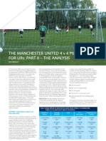 The Manchester United 4 v 4 Pilot Scheme for U 9s- Part II