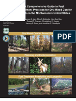 Fuel Management Practices for Dry Mixed Conifer Forests in the Northwestern United States