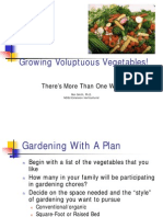 Growing Voluptuous Vegetables Presentations
