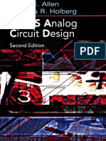 CMOS Analog Circuit Design Allen Holberg