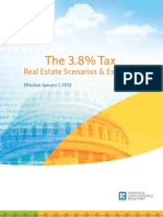 3.8% Tax on Real Estate Closing Effective 1-1-2013