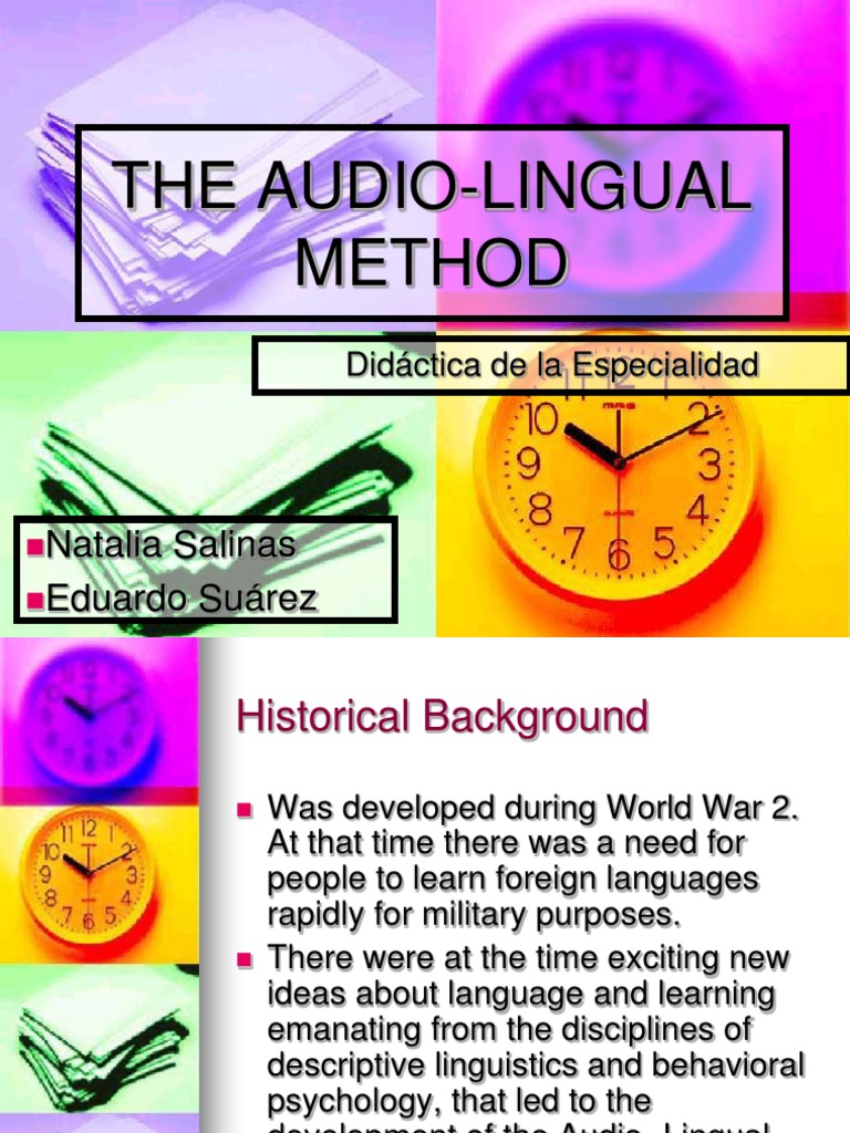 Audio lingual method class pdf neuropsychological assessment 