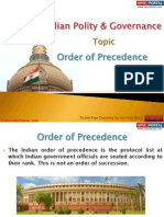 16 (A) Order of Procedence