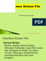 Manajemen Sistem File