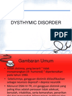 Dysthymic Disorder