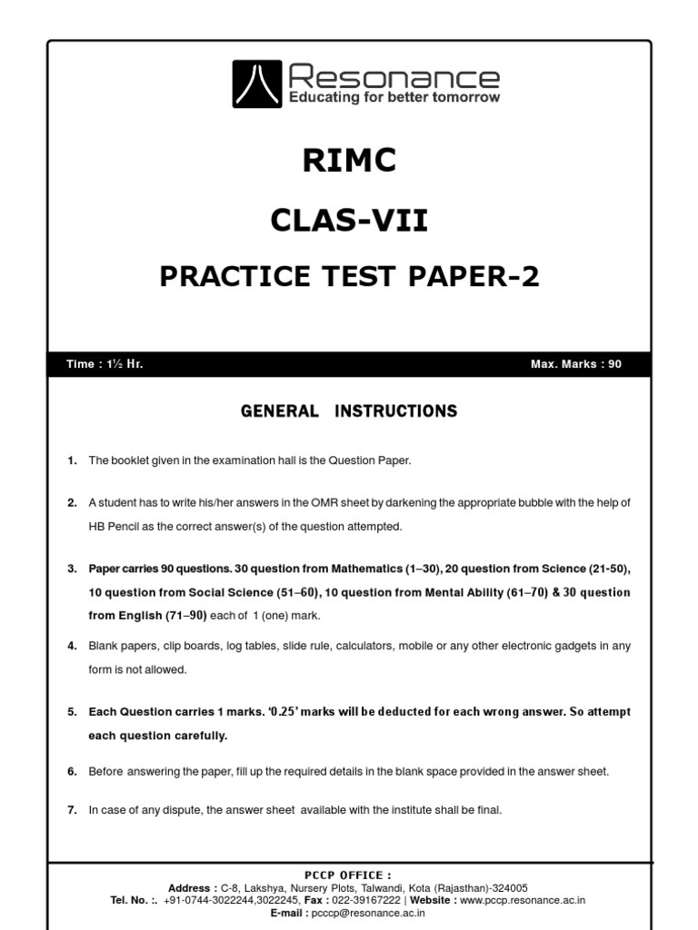 Test paper 2 picture