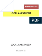 PHARMAC-05 Local Anesthesia