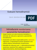 Evaluare Hemodinamica. Socul. Abordare de Urgenta.