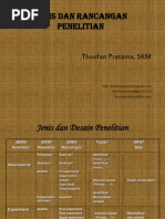 Download Jenis dan Rancangan Penelitian by thoufanpratama SN112783579 doc pdf