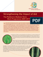 Strengthening The Impact of Aid
