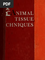 Animal Tissue Techniques 1962