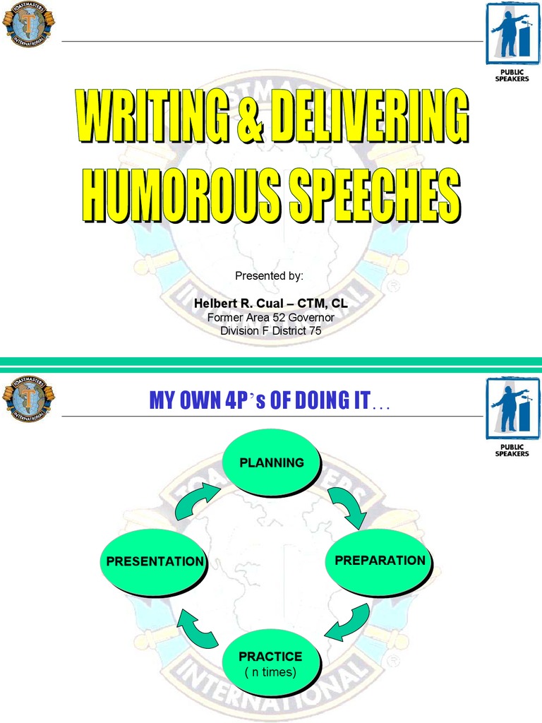 Free humorous speeches picture