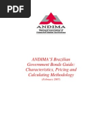 ANDIMA’S Brazilian Government Bonds Guide - Characteristics, Pricing and Calculating Methodology