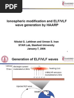 Ionospheric Modulation & Climate Geo-engineering.