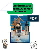 Natación Relevos Combinado 4X100