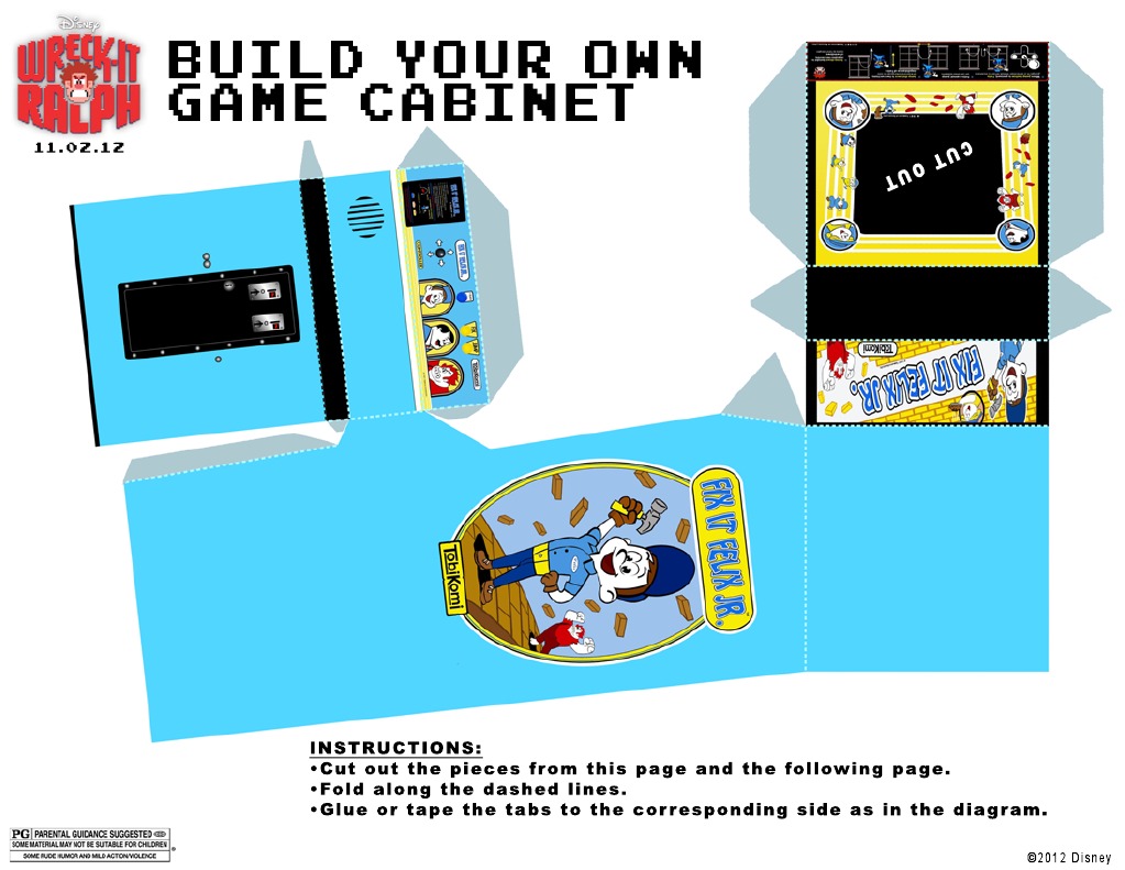 Wreck-It Ralph Game Cabinet | PDF