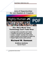 Special Report: Highly-Human Jobs