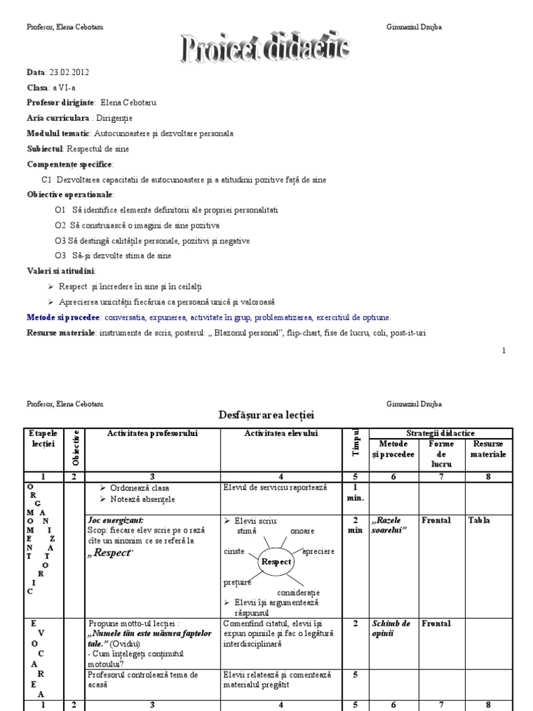 Proiect | PDF